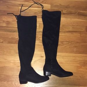 NEW Black Over The Knee Boots
